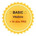 BASIC Vitalício + 30 dias PRO